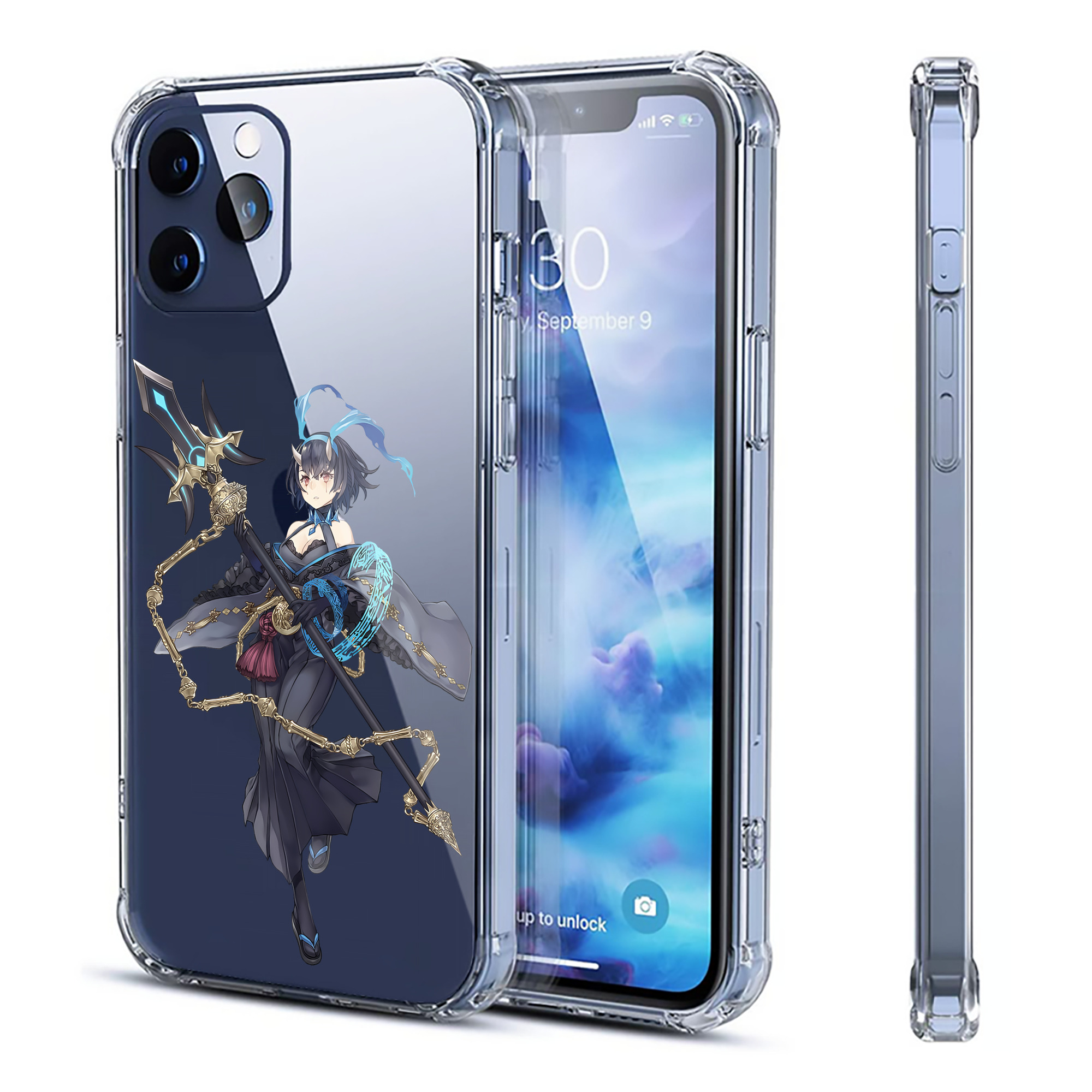 （画像用） 転スラ Regarding Reincarnated to Slime 【iPhone 12シリーズ対応】透明スマホケース（クリアソフトケース）